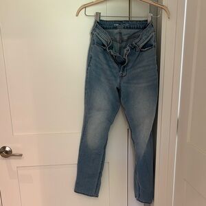 Old Navy high rise wow straight size 8 denim